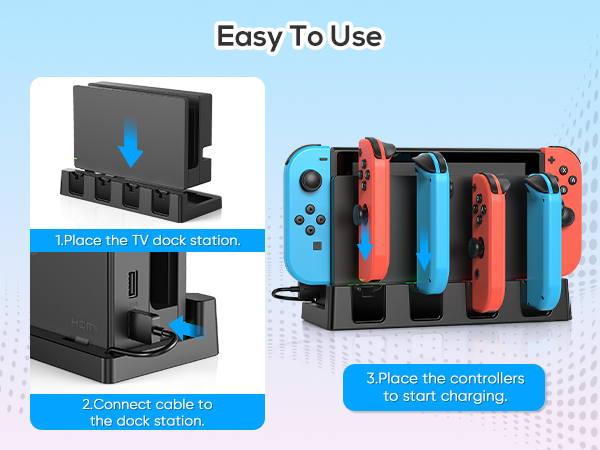 nintendo switch charging dock