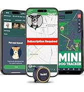 Dog GPS Tracker - Real-Time Tracking Device - Smart Alerts &amp; Geo-Fence - Collar-Compatible, Water...