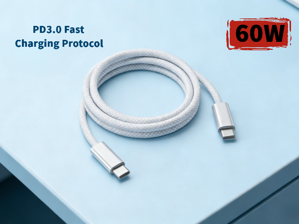 Hprosper USB C to USB C Cable 2-Pack 