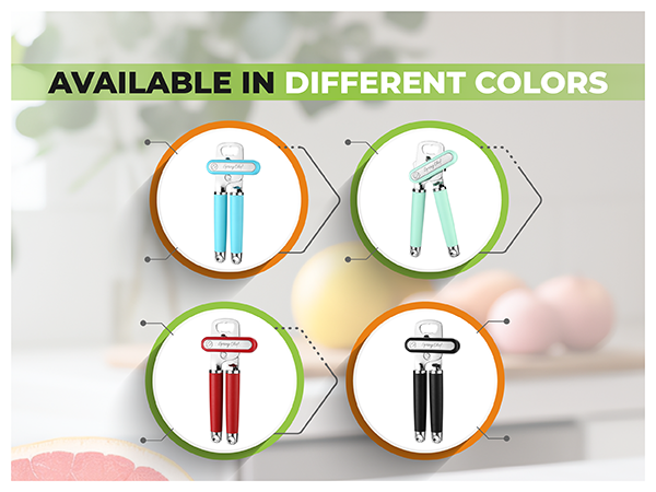 different colors