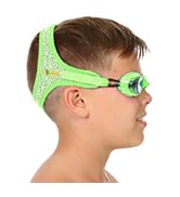 Frogglez Anti-Fog Swimming Goggles for Kids under 10 (Ages 3-10) Recommended by Swim Instructor