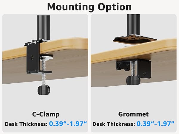 dual monitor stand