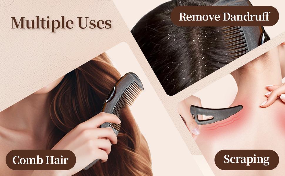 scalp cleaning comb