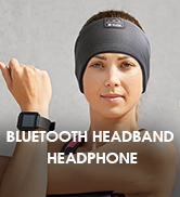 LOVE EYE Sleep Headphones Wireless Headband Headphones Bluetooth 5.4 for Side Sleeper Bluetooth H...