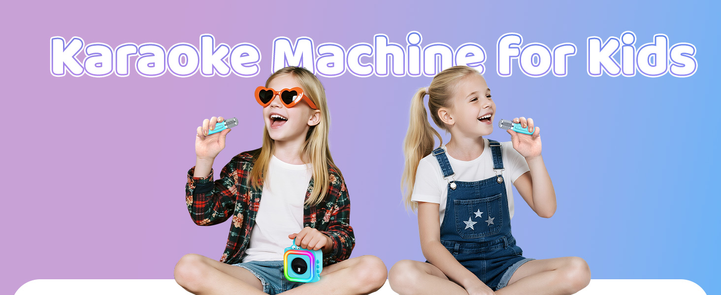 Mini Karaoke Machine for Kids