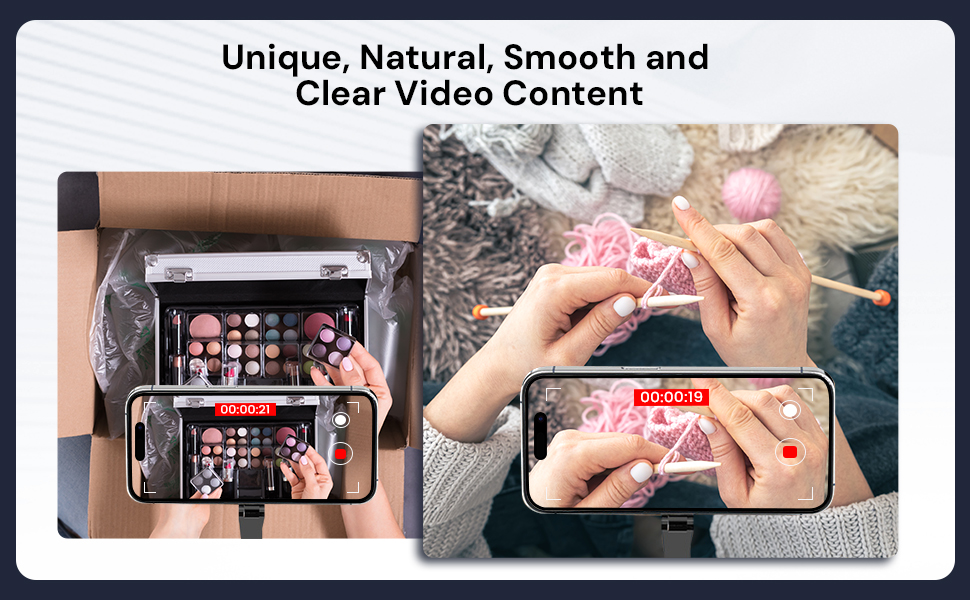 Unique, Natural, Smooth and Clear Video Content