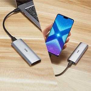 Different situation for the SSk M/2 NVMe SSD enclosureuse