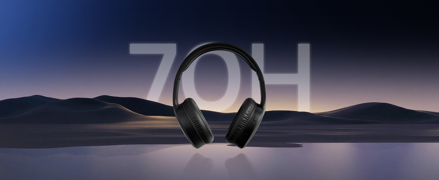 70H playtime headphones wireless