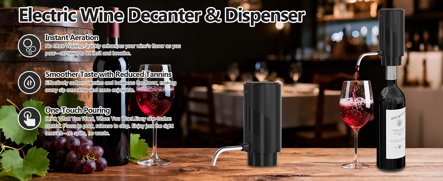 Electric Wine Decanter &amp;amp;amp; Dispenser