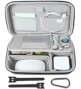 MOSISO Electronic Organizer Travel Case Compatible with MacBook Power Adapter, Compatible with Ma...