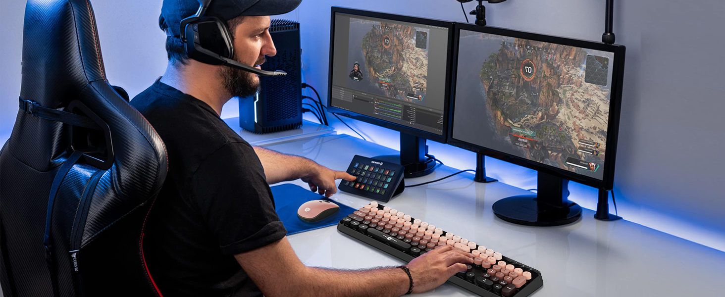 typewriter style keyboard