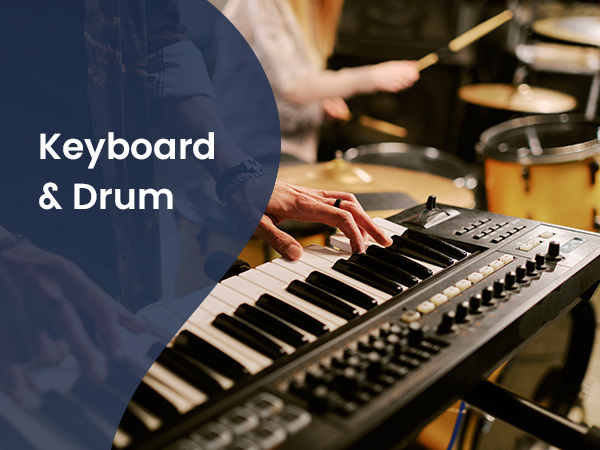 Keyboard &amp; Drum