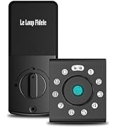 Fingerprint Smart Deadbolt, No-App Keyless Entry Front Door Lock | Electric Smart Keypad Lock,No ...