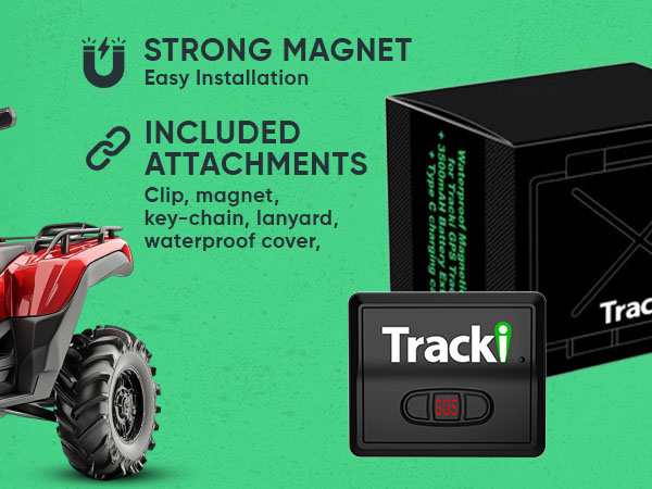 Strong magnet easy installation