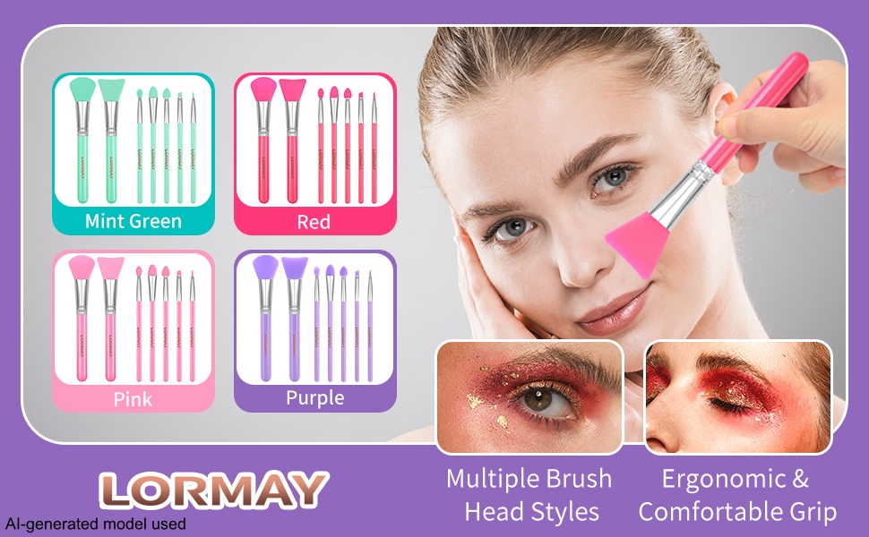 silicone brushes