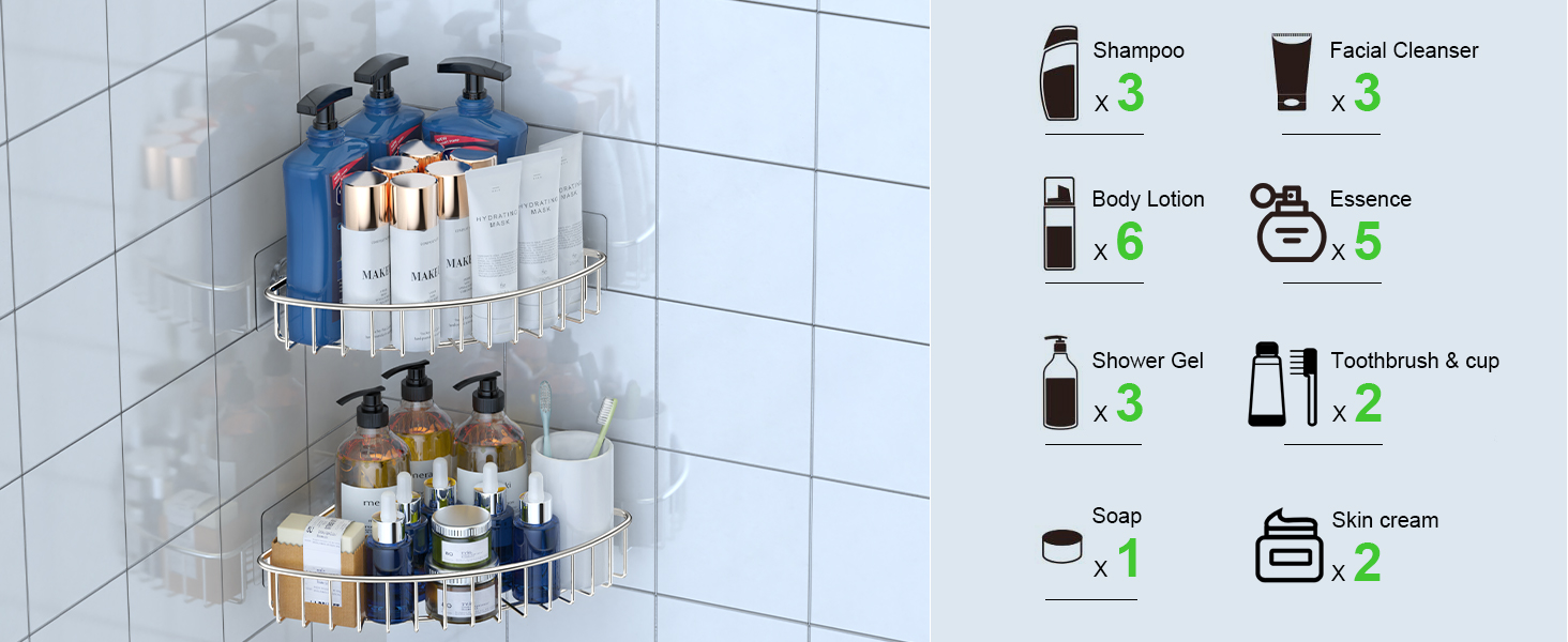 shower storage