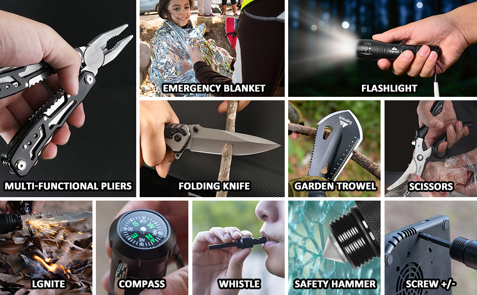 30-in-1 Multi-Function Tool Set with Over 30 Uses