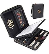 ENHANCE RPG Organizer Case - DND Binder with Built-in Character Sheet Holder and Erasable Scribe ...