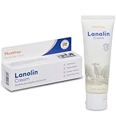 Natural Lanolin Nipple Cream: Soothing Nipples Cream Single Ingredient | Soothes Cracked &amp; Sore N...