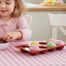 Egg Shape Silicone Molds, 8-Cavity Food-grade Baking Mold 