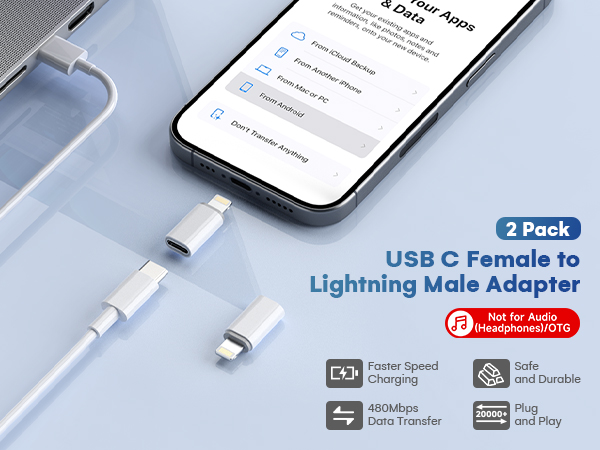 lightning to usb c adapter usb c to lightning adapter lightning to usb c usb c to lightning