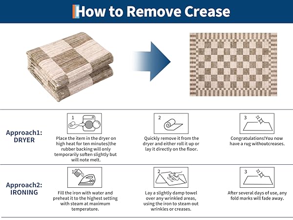 checkered rug
