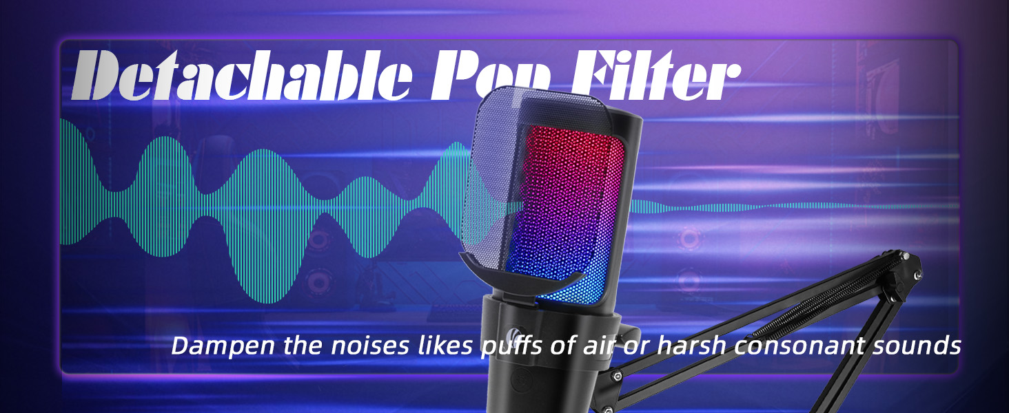 USB Gaming Microphone Kit