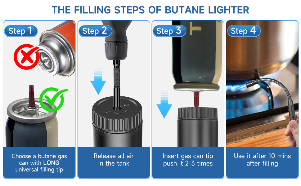 butane torch lighter