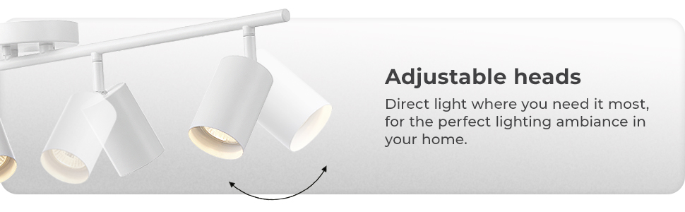 adjustable heads