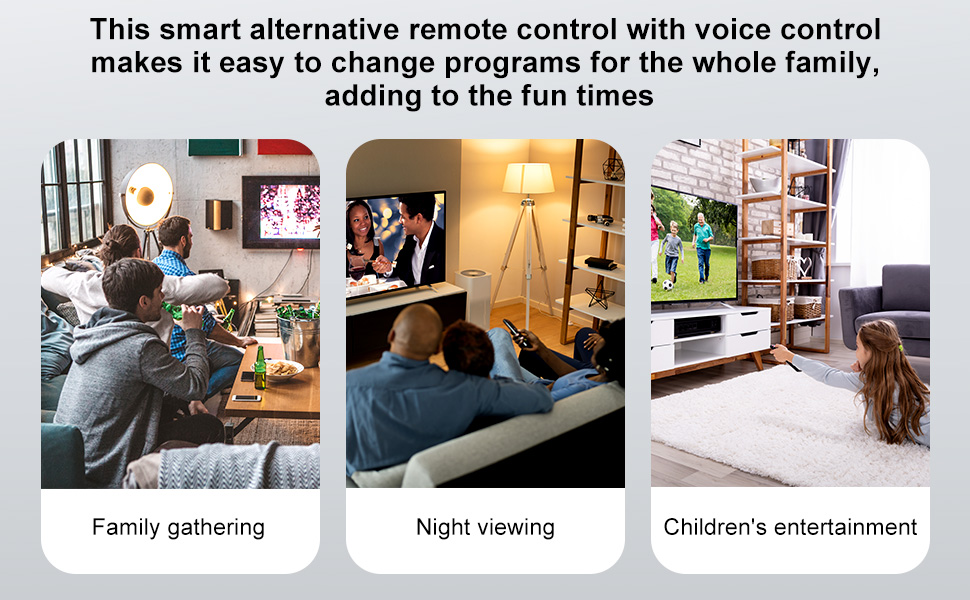 for Sony-TV-Remote-Control, Replacement for Sony Bravia TV Remote for Smart TVs with Voice Function