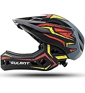 EULANT Kids Full Face Helmet with Chin Guard, Lightweight Kids Bike Helmet, Toddler Cycling Helme...