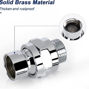 Shower Head Swivel Ball Adapter