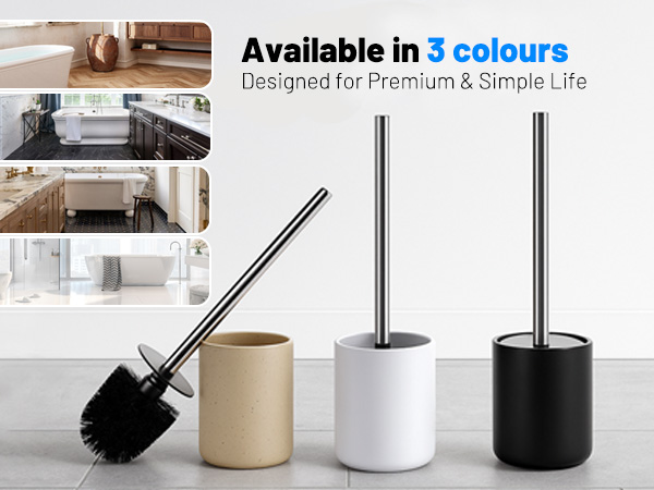 toilet brushes &amp;amp; holders