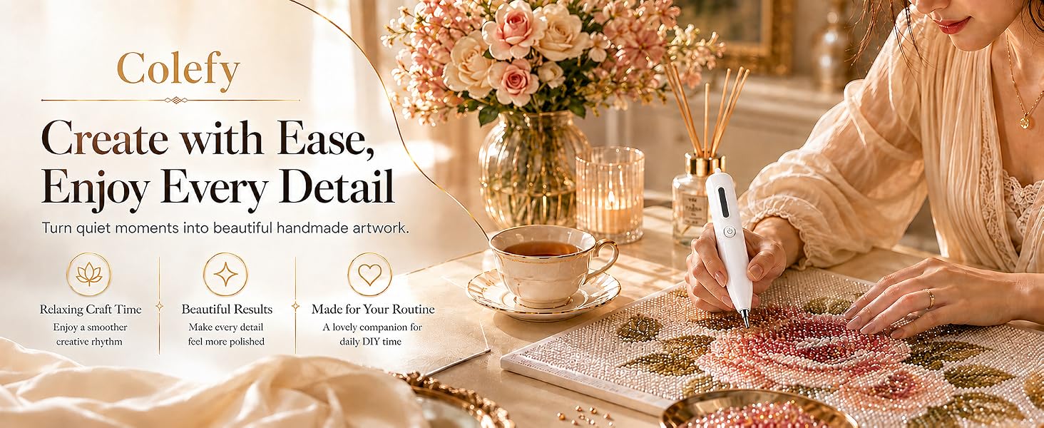 Create with Ease,Enjoy Every Detail