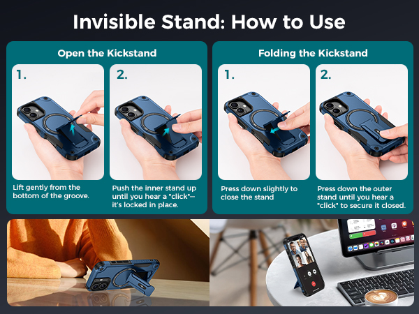 iPhone 16 Case with Stand