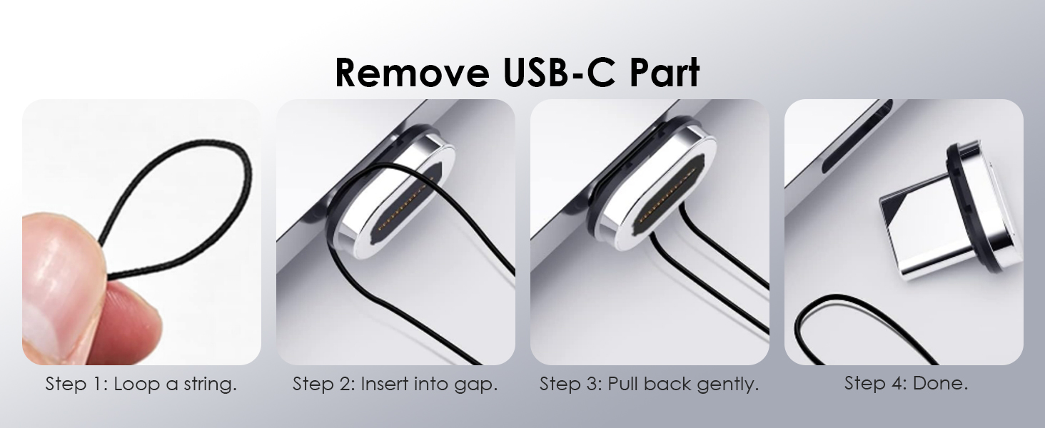 240w usb-c to usb c magnetic fast charging adapter
