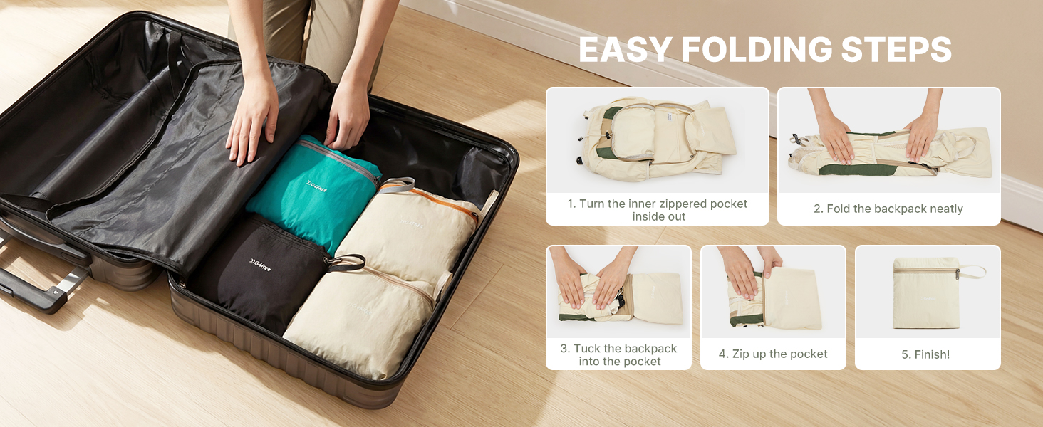 foldable backpack