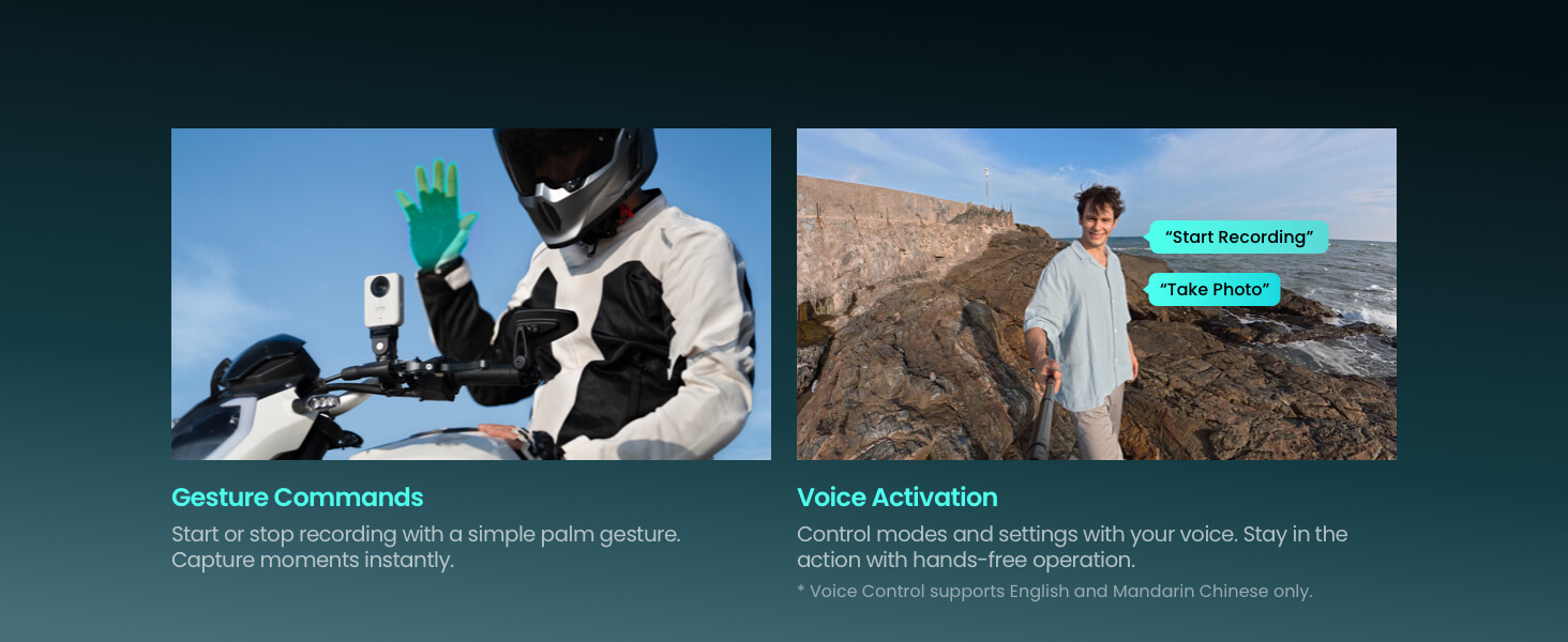 Gesture &amp;amp; Voice