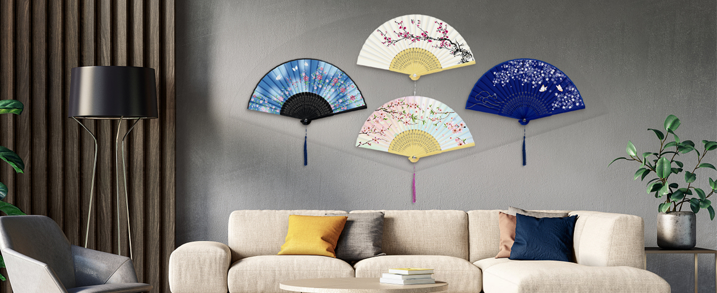 folding hand fans for women
