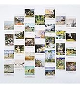 Claude Monet Art Postcards, Famous Painting Modern Artwork Post Cards Bulk Pack(30 Pack), Vintage...