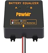 PowMr Battery Equalizer Voltage Balancer - for 24V Lead-Acid AGM Gel Flood Battery Battery Extend...