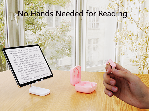 No Hands Needed for Reading