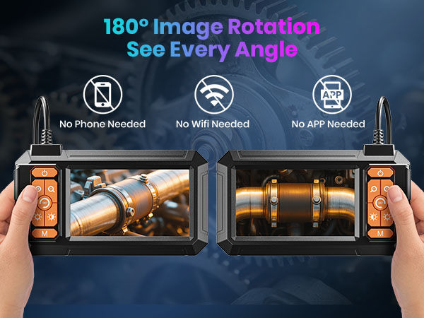 Endoscope Camera with Light