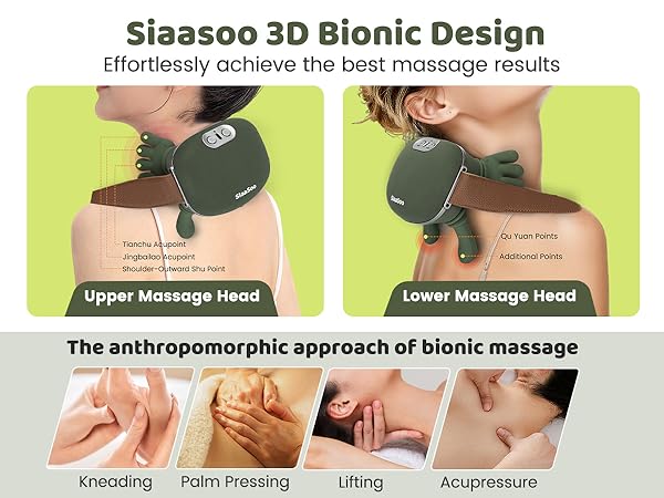 Ergonomic massage experience
