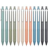 Linbsunne Gel Pens Black Ink Pens for Office 0.5mm Fine Point Pens Smooth Writing Retractable Wor...