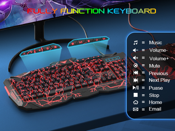 wired gaming keyboard and moues gaming mouse and keyboard combo