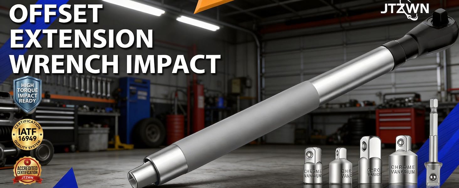 17&amp;#34; Offset Extension Wrench for Electric Drill