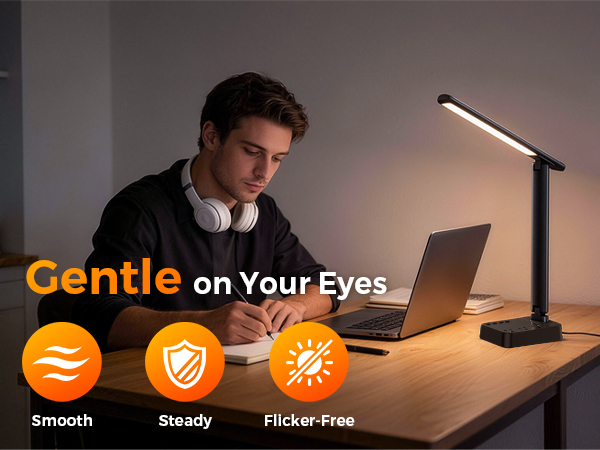 lamp with charging station