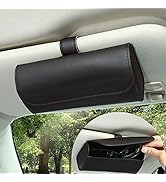 Accmor Sunglasses Holder for Car Sun Visor, Auto Eyeglasses Protective Storage Case, Vehicle Viso...