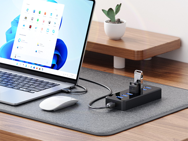 usb 3.0 type-b cable compatible with fujitsu scanners, dell monitors, and seagate hard drives